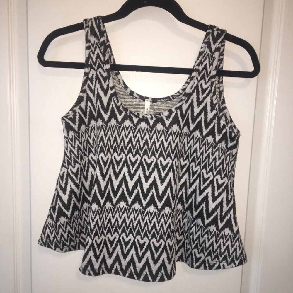 Ripe black and white tank!